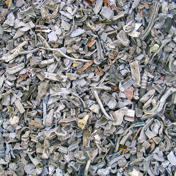 Aluminio fragmentado